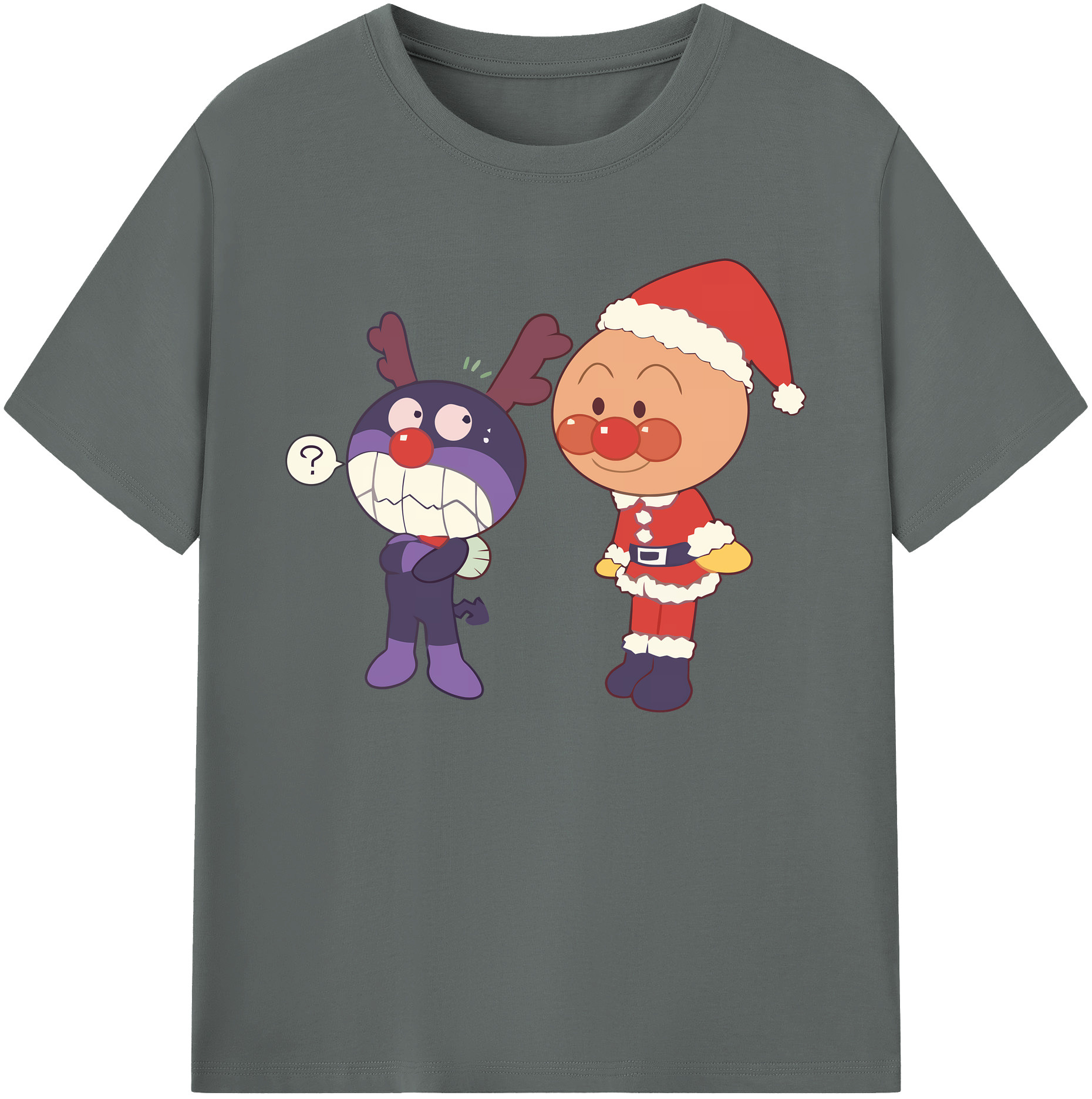 （画像用） アンパンマン Anpanman 綿100％ メンズ半袖Tシャツ｜肌触りやわらか＆通気性